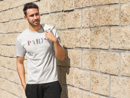 Bella Canvas Unisex Crew Neck T‑Shirt Paris design