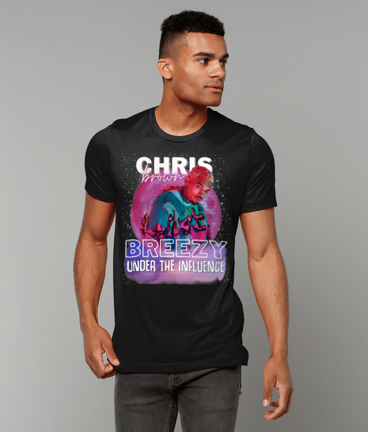 Chris brown design Bella Canvas Unisex Crew Neck T‑Shirt